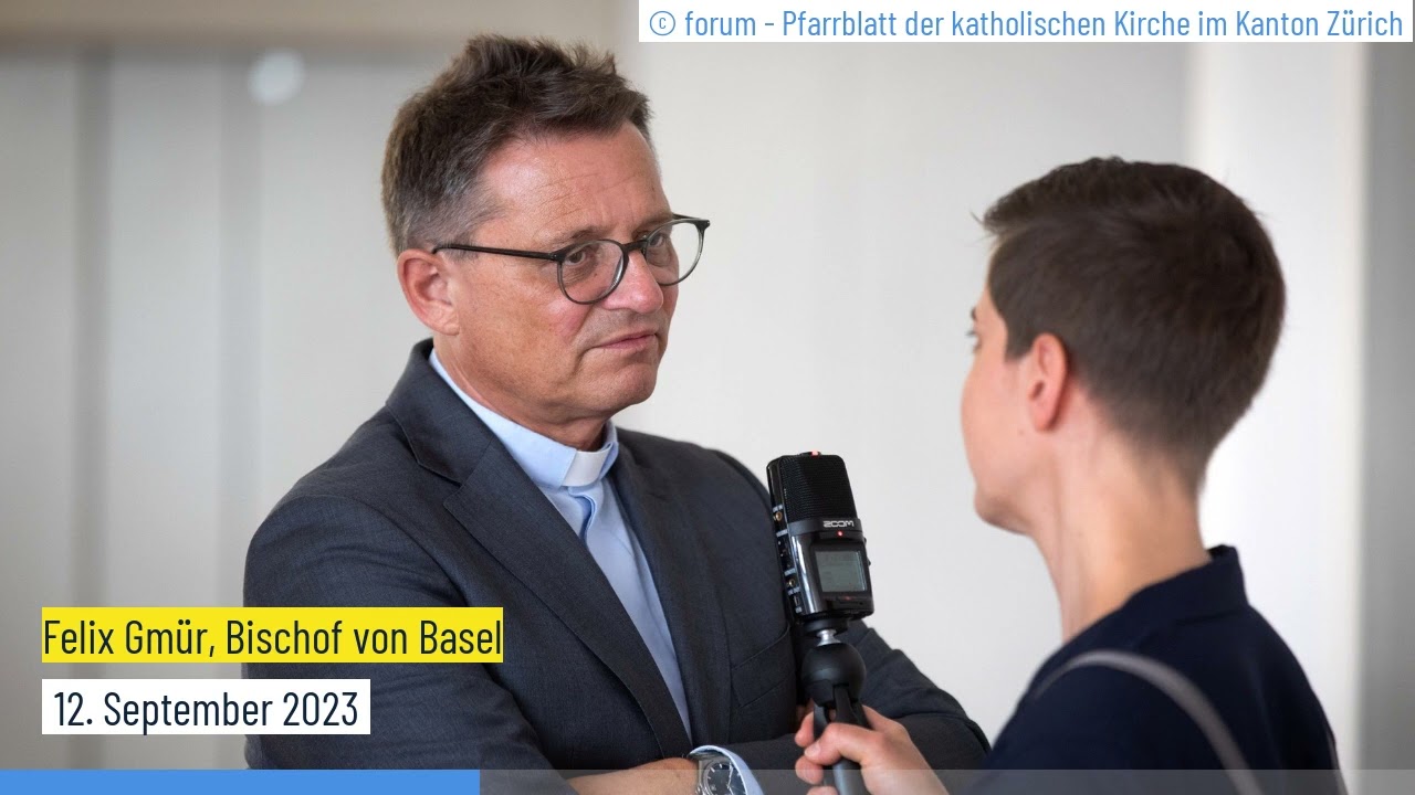 Interview mit Felix Gmür, Bischof von Basel - 12. September 2023