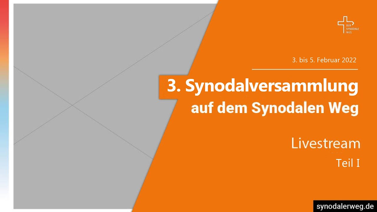 Dritte Synodalversammlung des Synodalen Weges: Teil I