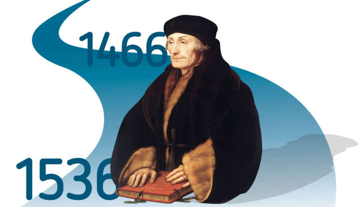 Anno Domini 1466/69–1536: Erasmus von Rotterdam